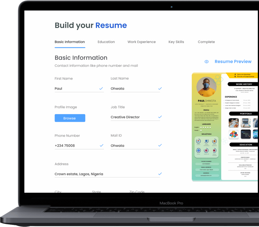 Resume Builder